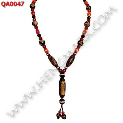 QA0047 สร้อยคอหินทิเบต หลายลาย ราคา 1959 บาท http://www.hengmark.com/view_product/QA0047.htm