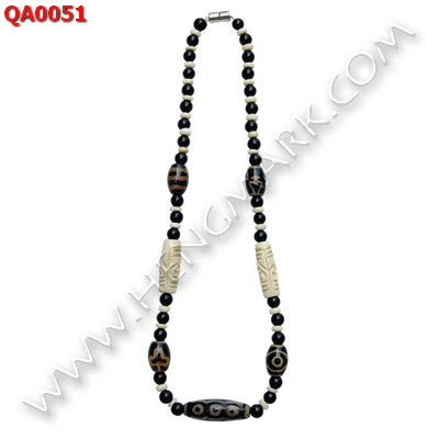 QA0051 สร้อยคอหินทิเบต หลายลาย ราคา 719 บาท http://www.hengmark.com/view_product/QA0051.htm