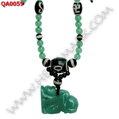 QA0059 สร้อยคอหินทิเบตหลายลาย พร้อมปี่เซียะ ราคา 1049 บาท http://www.hengmark.com/view_product/QA0059.htm