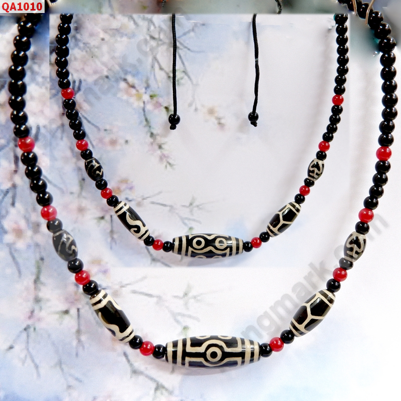 QA1010 สร้อยคอหินทิเบต 7ตาและอีก 4 ลาย ราคา 799 บาท http://www.hengmark.com/view_product/QA1010.htm