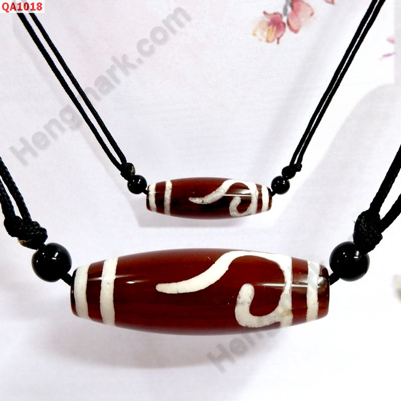 QA1018 สร้อยคอหินทิเบตหรูยี่ สร้อยปรับสั้นยาวได้ ราคา 299 บาท http://www.hengmark.com/view_product/QA1018.htm