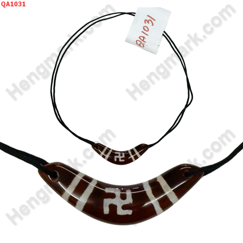 QA1031 สร้อยคอหินทิเบตรูปบูมเมอแรง ลายสวัสดิกะ ราคา 449 บาท http://www.hengmark.com/view_product/QA1031.htm QA1031 สร้อยคอหินทิเบตรูปบูมเมอแรง ลายสวัสดิกะ ราคา 449 บาท http://www.hengmark.com/view_product/QA1031.htm