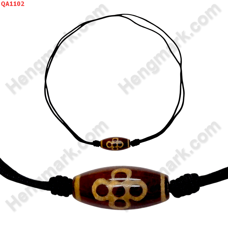 QA1102 สร้อยคอหินดีซีไอ ลาย 5 ตา สายฟ้า ราคา 249 บาท http://www.hengmark.com/view_product/QA1102.htm