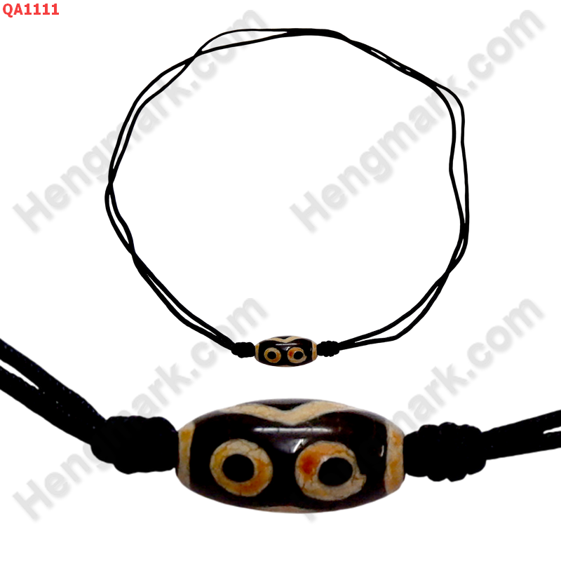 QA1111 สร้อยคอหินดีซีไอ ลาย  3 ตา ราคา 199 บาท http://www.hengmark.com/view_product/QA1111.htm