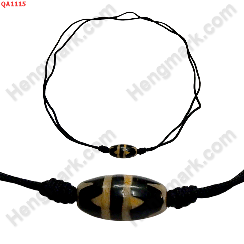 QA1115 สร้อยคอหินดีซีไอ ลายเขี้ยวเสือคู่ ราคา 199 บาท http://www.hengmark.com/view_product/QA1115.htm