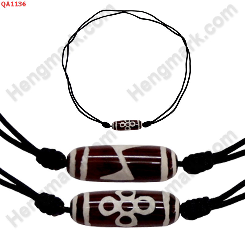 QA1136 สร้อยคอหินดีซีไอ ลาย 5 ตา สายฟ้า ราคา 249 บาท http://www.hengmark.com/view_product/QA1136.htm