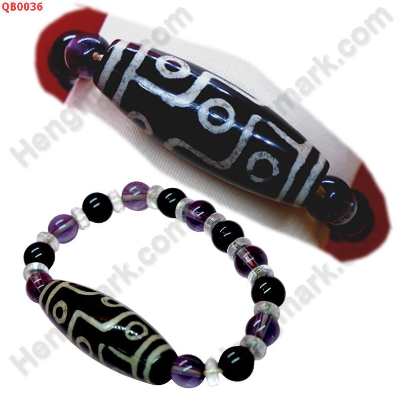 QB0036 สร้อยข้อมือหินDZI 9 ตา ราคา 299 บาท http://www.hengmark.com/view_product/QB0036.htm