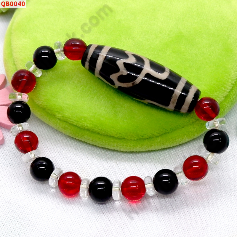 QB0040 สร้อยข้อมือ หินดีซีไอ ลายดอกบัว ราคา 359 บาท http://www.hengmark.com/view_product/QB0040.htm