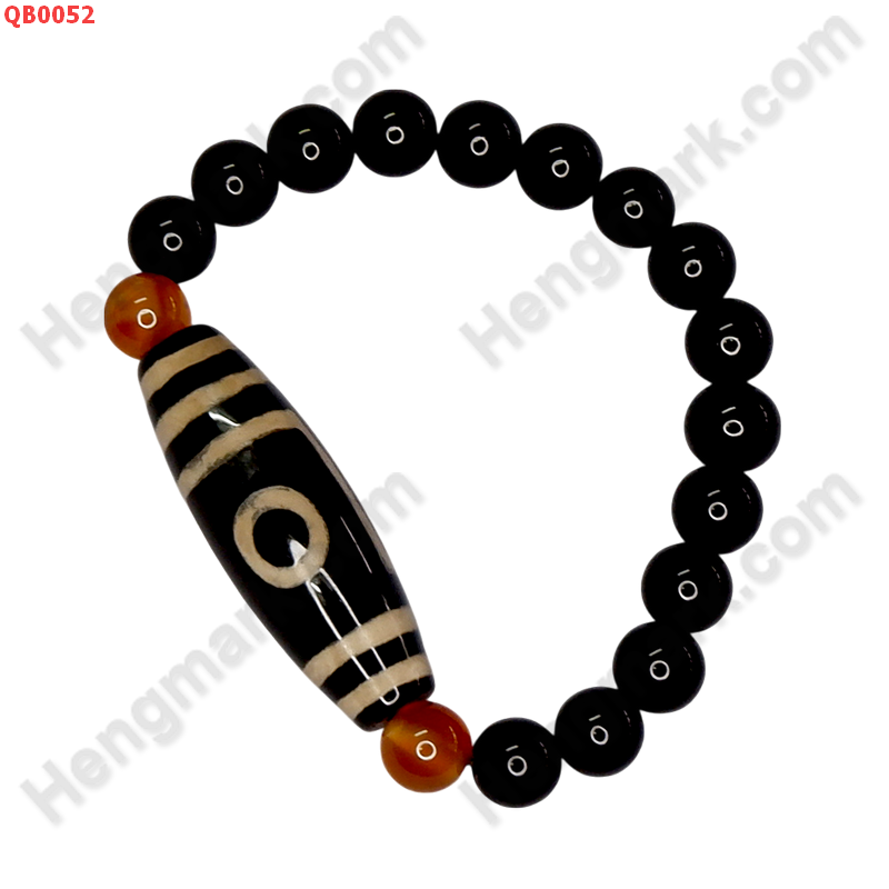 QB0052 สร้อยข้อมือ DZI 1 ตา ภูเขา ราคา 299 บาท http://www.hengmark.com/view_product/QB0052.htm