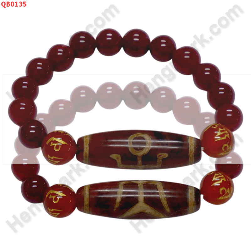 QB0135 สร้อยข้อมือหินทิเบต  ลายผู้สูงศักดิ์ ราคา 599 บาท http://www.hengmark.com/view_product/QB0135.htm