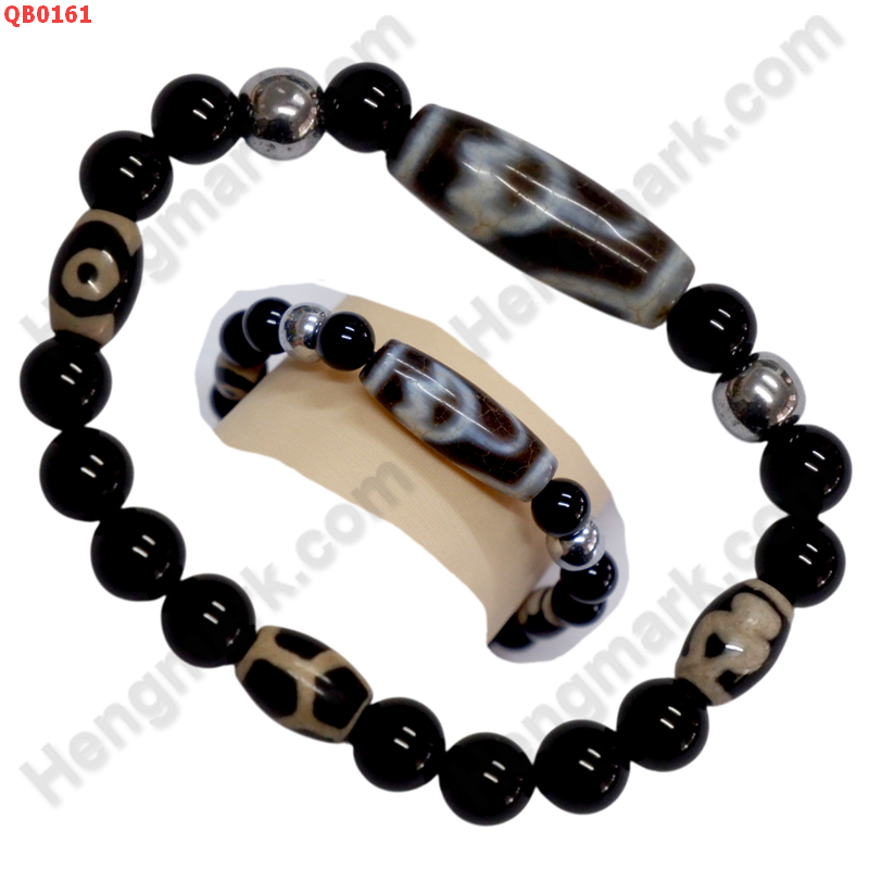 QB0161 สร้อยข้อมือหินทิเบต ลายดอกบัว ลายหินเก่า ราคา 499 บาท http://www.hengmark.com/view_product/QB0161.htm