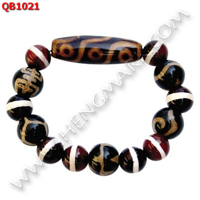 QB1021 สร้อยข้อมือหินทิเบต 9 ตา ราคา 1359 บาท http://www.hengmark.com/view_product/QB1021.htm