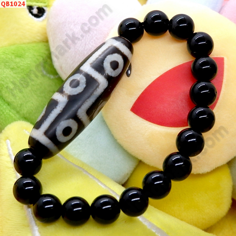 QB1024 สร้อยข้อมือหินทิเบต 9 ตา ราคา 1059 บาท http://www.hengmark.com/view_product/QB1024.htm