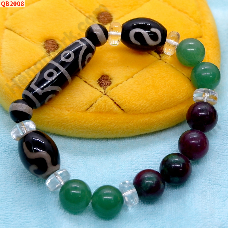 QB2008 สร้อยข้อมือหินDZI 8 ตา ตะขอและหรูยี่ ราคา 589 บาท http://www.hengmark.com/view_product/QB2008.htm QB2008 สร้อยข้อมือหินDZI 8 ตา ตะขอและหรูยี่ ราคา 589 บาท http://www.hengmark.com/view_product/QB2008.htm