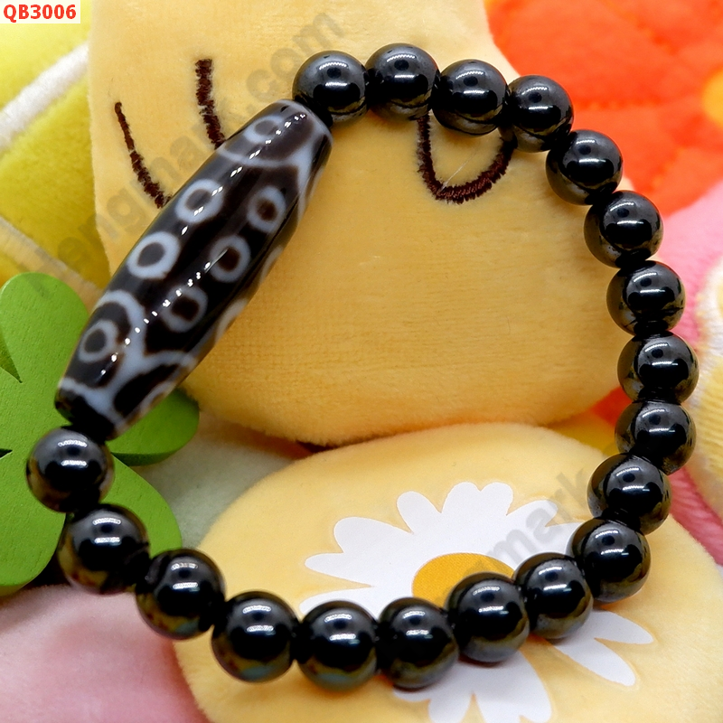 QB3006 สร้อยข้อมือหินDZI 21 ตา+เฮมาไทด์  ราคา 1399 บาท http://www.hengmark.com/view_product/QB3006.htm QB3006 สร้อยข้อมือหินDZI 21 ตา+เฮมาไทด์  ราคา 1399 บาท http://www.hengmark.com/view_product/QB3006.htm