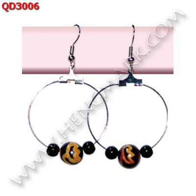 QD3006 ต่างหูหินทิเบต ราคา 199 บาท http://www.hengmark.com/view_product/QD3006.htm