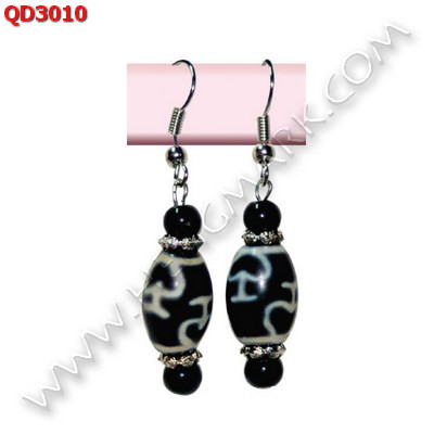 QD3010 ต่างหูหินทิเบต ราคา 259 บาท http://www.hengmark.com/view_product/QD3010.htm