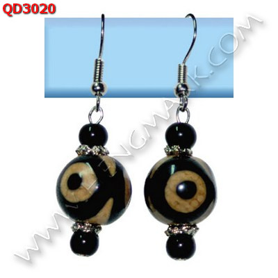 QD3020 ต่างหูหินทิเบต ราคา 259 บาท http://www.hengmark.com/view_product/QD3020.htm