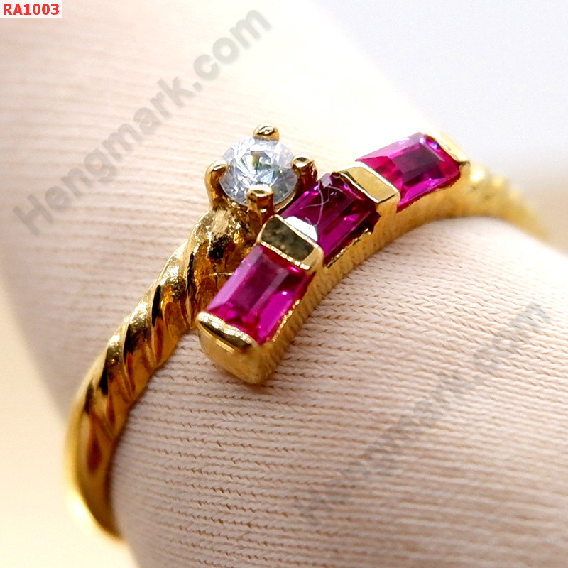 RA1003 แหวนสวยไม่ลอกไม่ดำ ราคา 129 บาท http://www.hengmark.com/view_product/RA1003.htm