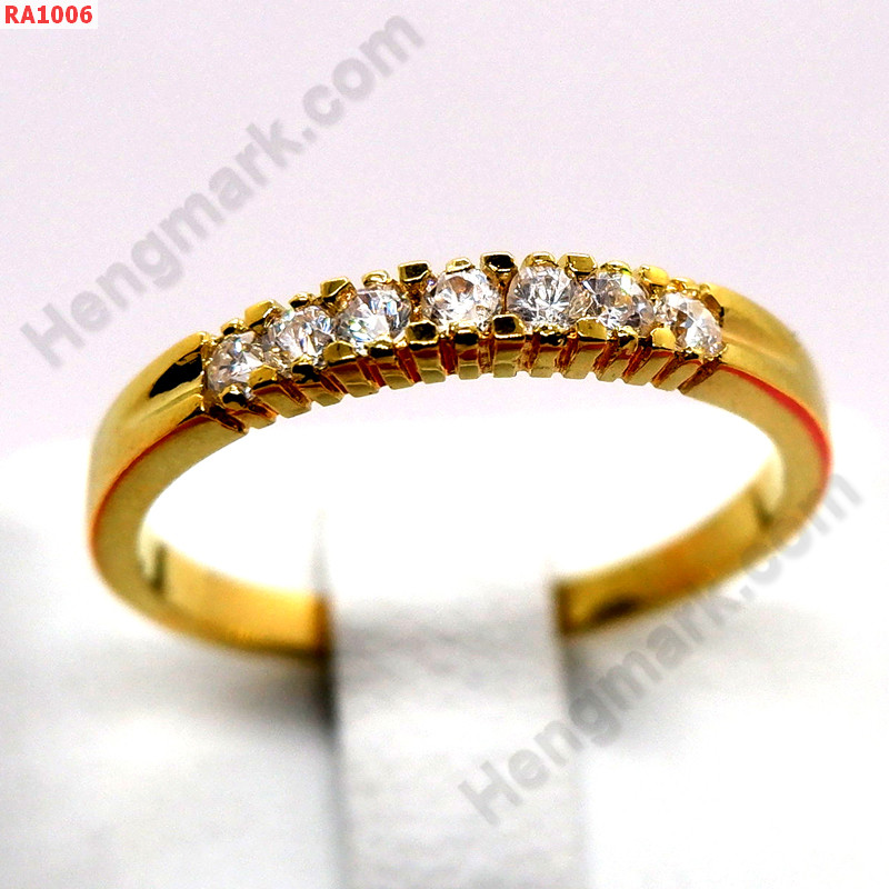 RA1006 แหวนสวยไม่ลอกไม่ดำ ราคา 129 บาท http://www.hengmark.com/view_product/RA1006.htm