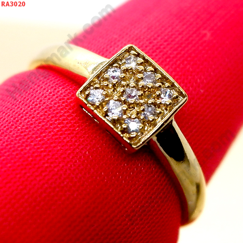 RA3020 แหวนสวยไม่ลอกไม่ดำ ราคา 199 บาท http://www.hengmark.com/view_product/RA3020.htm