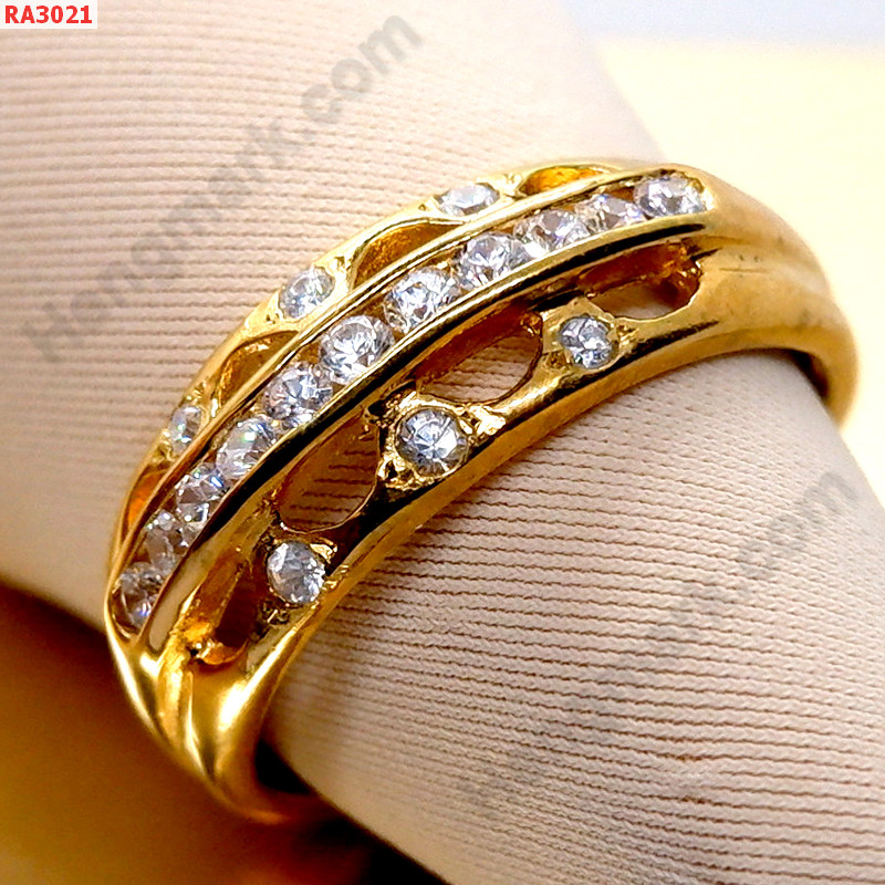 RA3021 แหวนสวยไม่ลอกไม่ดำ ราคา 199 บาท http://www.hengmark.com/view_product/RA3021.htm