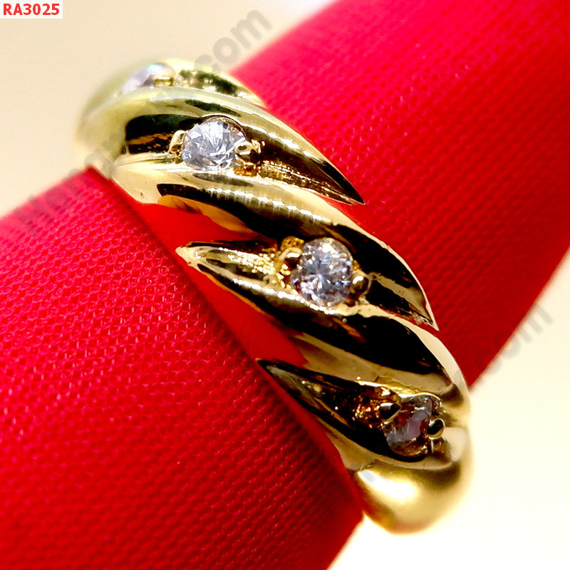 RA3025 แหวนสวยไม่ลอกไม่ดำ ราคา 199 บาท http://www.hengmark.com/view_product/RA3025.htm