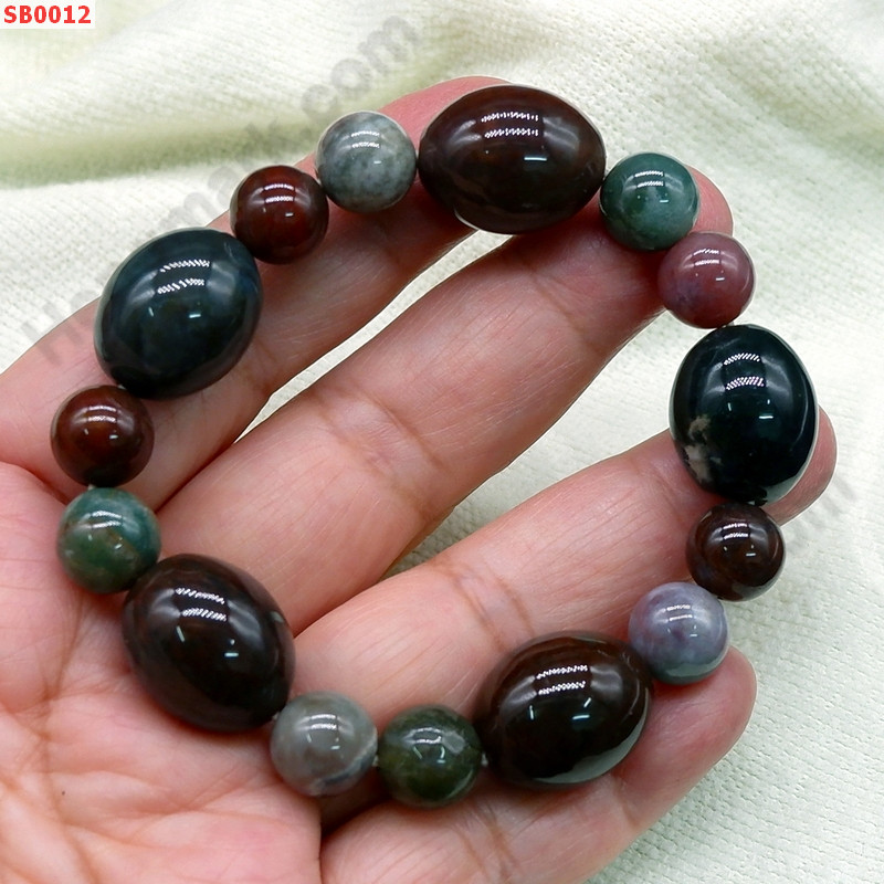 SB0012 สร้อยข้อมือโอเชี่ยนแจ๊สเปอร์ ราคา 350 บาท http://www.hengmark.com/view_product/SB0012.htm