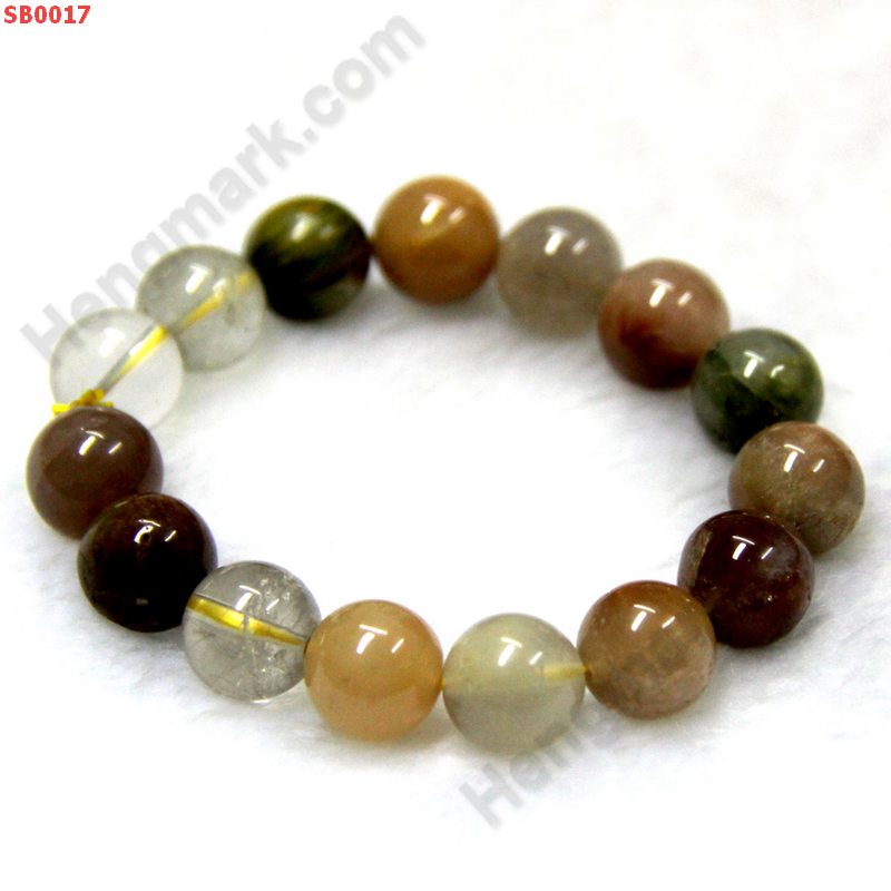 SB0017 สร้อยข้อมือหยก 5 สี  ราคา 399 บาท http://www.hengmark.com/view_product/SB0017.htm