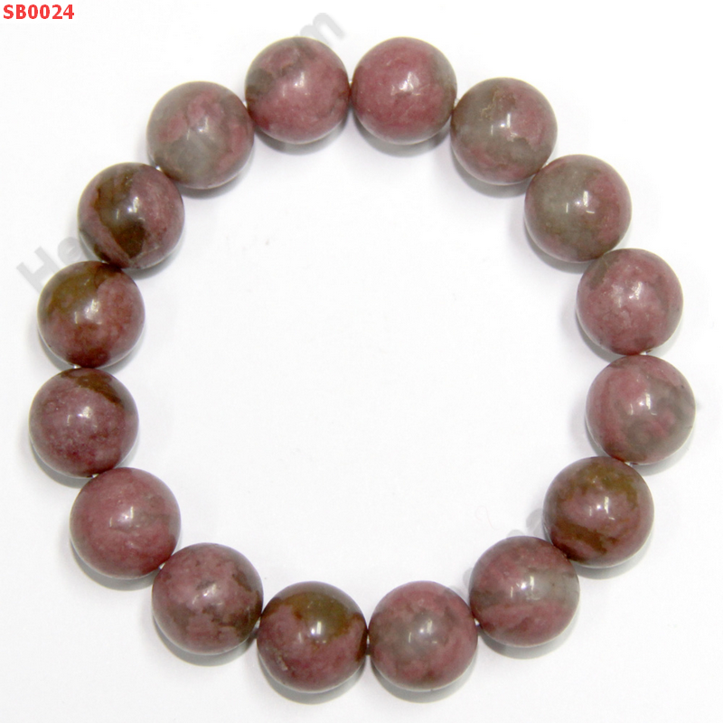 SB0024 สร้อยข้อมือโรโดไนท์ ราคา 420 บาท http://www.hengmark.com/view_product/SB0024.htm