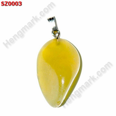 SZ0003 จี้หินธรรมชาติ แคลไซ้ท์ ราคา 99 บาท http://www.hengmark.com/view_product/SZ0003.htm