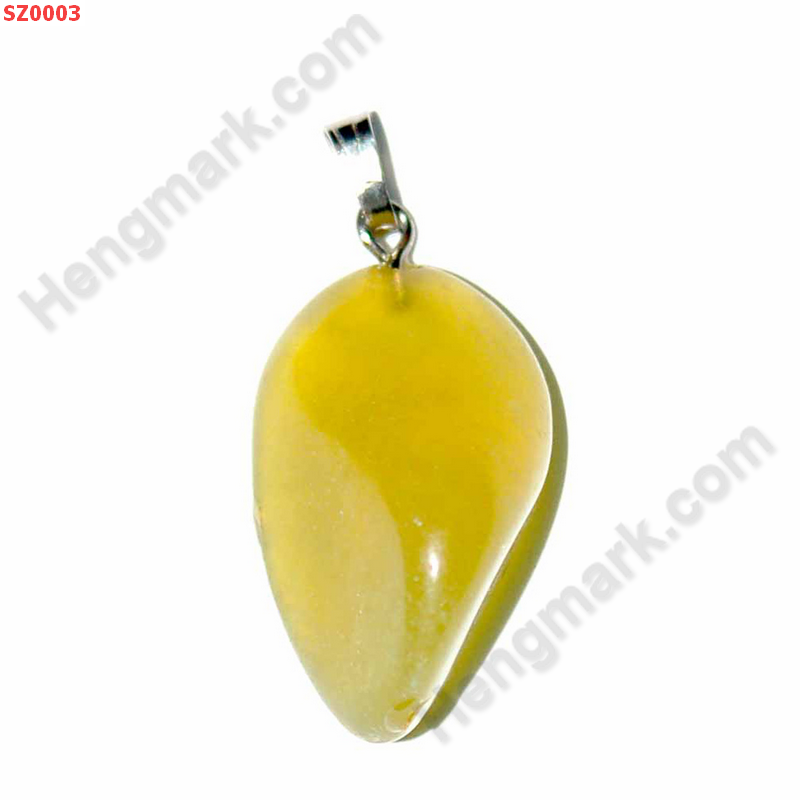 SZ0003 จี้หินธรรมชาติ แคลไซ้ท์ ราคา 99 บาท http://www.hengmark.com/view_product/SZ0003.htm