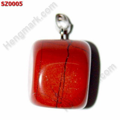 SZ0005 จี้หินธรรมชาติ เร็ดแจ๊สเปอร์ ราคา 99 บาท http://www.hengmark.com/view_product/SZ0005.htm