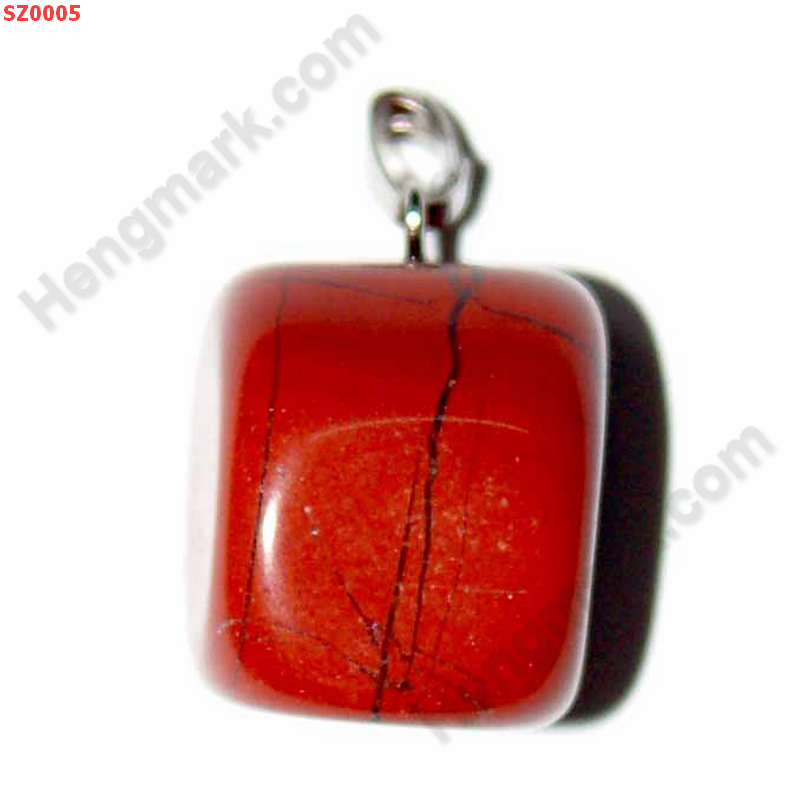 SZ0005 จี้หินธรรมชาติ เร็ดแจ๊สเปอร์ ราคา 99 บาท http://www.hengmark.com/view_product/SZ0005.htm