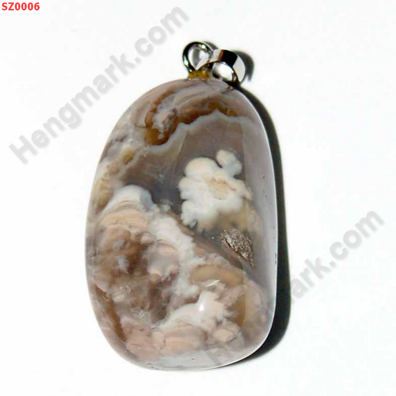 SZ0006 จี้หินธรรมชาติอะเก็ต ราคา 99 บาท http://www.hengmark.com/view_product/SZ0006.htm
