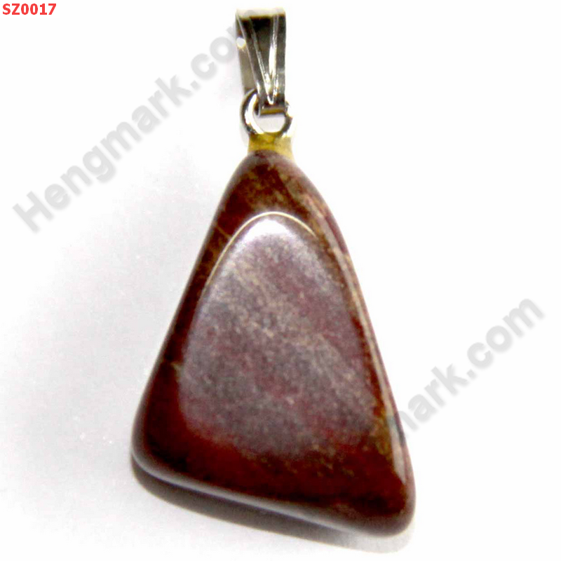 SZ0017 จี้หินธรรมชาติ แจ๊สเปอร์ ราคา 99 บาท http://www.hengmark.com/view_product/SZ0017.htm