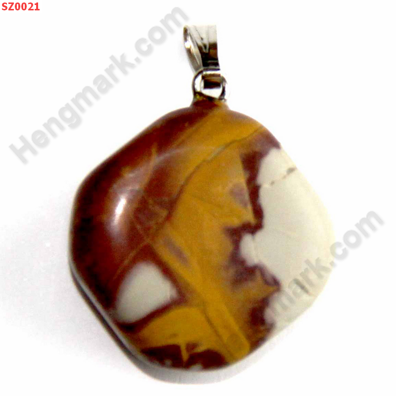 SZ0021 จี้หินธรรมชาติ แจ๊สเปอร์ ราคา 99 บาท http://www.hengmark.com/view_product/SZ0021.htm