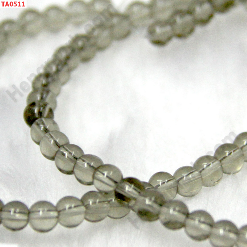 TA0511 ลูกปัดแก้วสีควัน ราคา 1 บาท http://www.hengmark.com/view_product/TA0511.htm