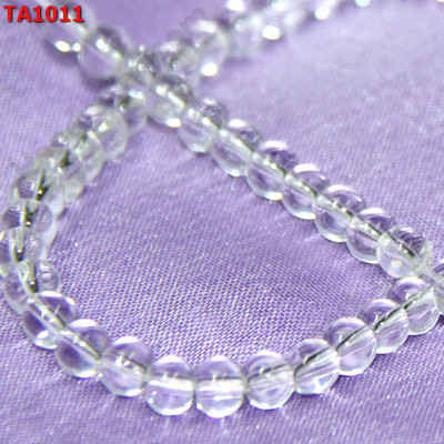 TA1011 ลูกปัดแก้วขาวใส ราคา 1 บาท http://www.hengmark.com/view_product/TA1011.htm