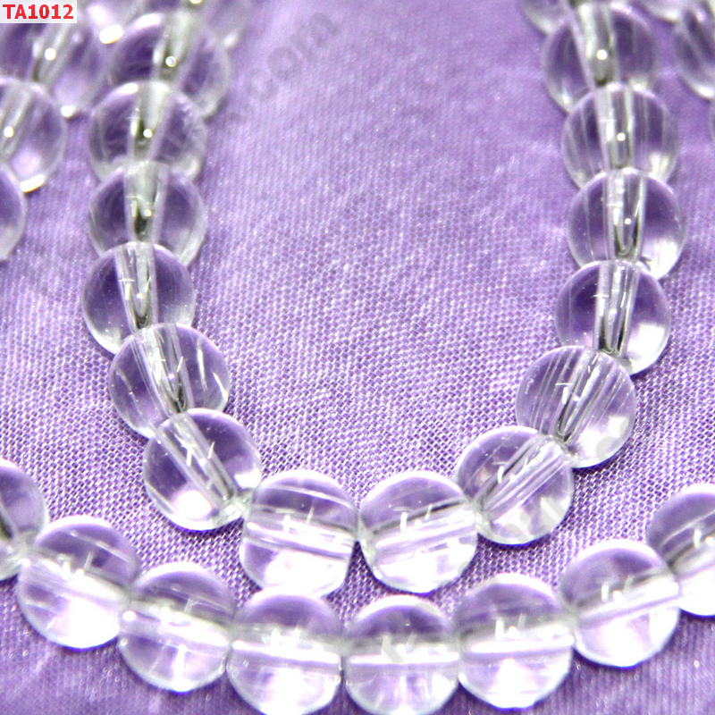 TA1012 ลูกปัดแก้วขาวใส ราคา 3 บาท http://www.hengmark.com/view_product/TA1012.htm