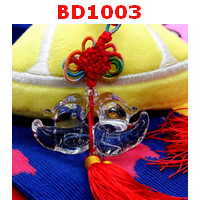 BD1003 : เป็ดแมนดารินคู่  เล็ก