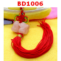 BD1006 : เป็ดแมนดารินคู่โรสควอตซ์ ร้อยที่แขวน