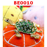 BE0010 : เต่าฝังคริสตัล แม่เหล็กติดตู้เย็น