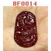 BF0014 : จี้รูปมังกร หินสีแดง
