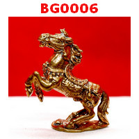 BG0006 : ม้าทองเหลือง 1 ตัว