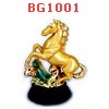 BG1001 : ม้า เรซิ่นเคลือบทอง