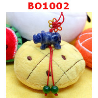 BO1002 : แรดสีน้ำเงิน ร้อยที่แขวน