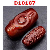 D10187 : หินดีซีไอ ลายตามังกร คาถาธิเบต