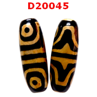 D20045 : หินดีซีไอ 4 ตา เขี้ยวเสือ