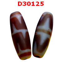 D30125 : หินดีซีไอ ลายเขี้ยวเสือคู่ 